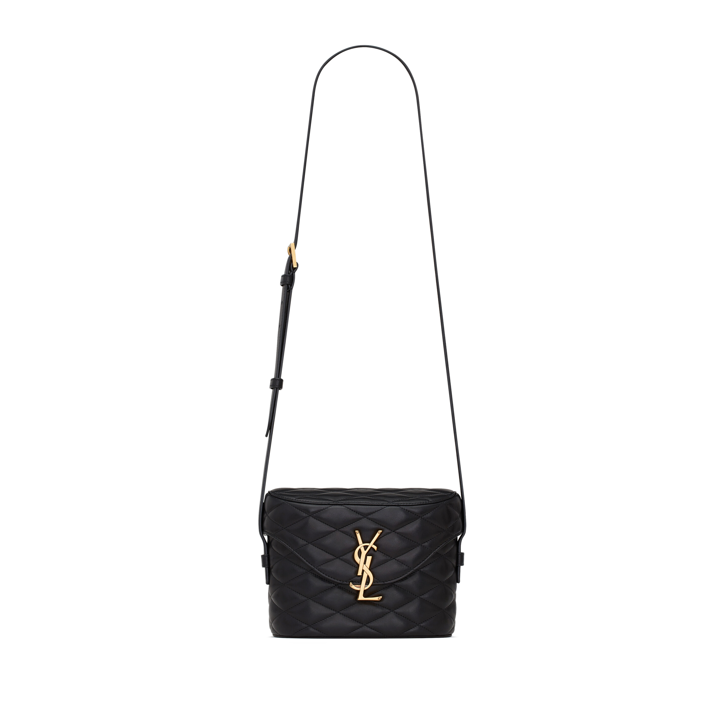 YSL JUNE BOX BAG IN QUILTED LAMBSKIN 7100801EL071000 (19*15*8cm)